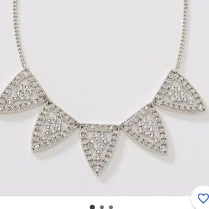 Touchstone Crystal bib necklace